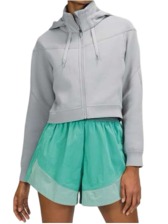 lululemon athletica Tops - lululemon Rogue Renegade Zip Hoodie in a pale blue/grey
